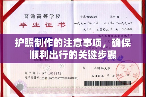 巴东护照制作的注意事项，确保顺利出行的关键步骤
