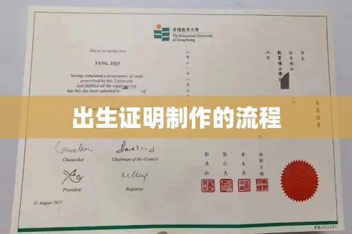 宁明出生证明制作的流程